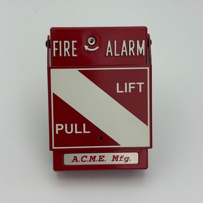 RSG RMS-1T-LP/NY Manual Station, SPST, Terminal Block, Dual-Action, White Stripe