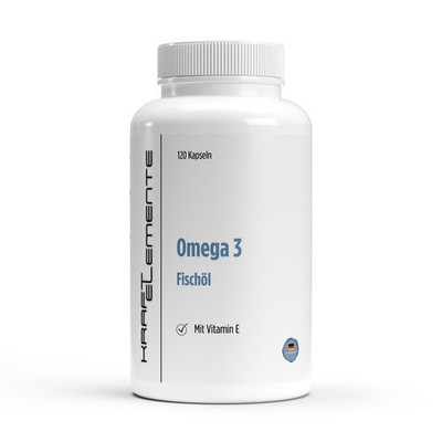 Omega 3 Fischöl. Wildfang aus der Tiefsee - 120 Softgels (Halal Gelatine)