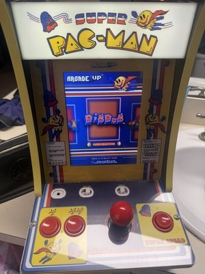 Arcade1Up Super PAC-Man Countercade Arcade Machine (PAC-C-01334