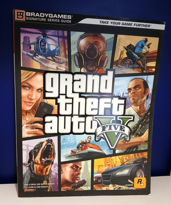 Grand Theft Auto V / 5 - Das offiziele Buch Retro / Französisch Guide Bradygames