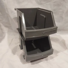2 Gladiator Storage Bins for Garage Wall Hook System Lot of Two