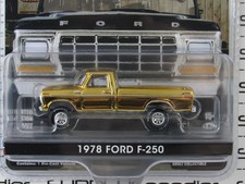 2026 Greenlight 1:64 Exclusive: 1978 FORD F-250 F250 GOLD Chrome Machine CHASE