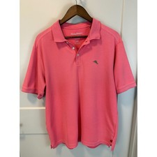 Tommy Bahama Men's Coral IslandZone Supima Cotton Polo Large Resortwear Beach