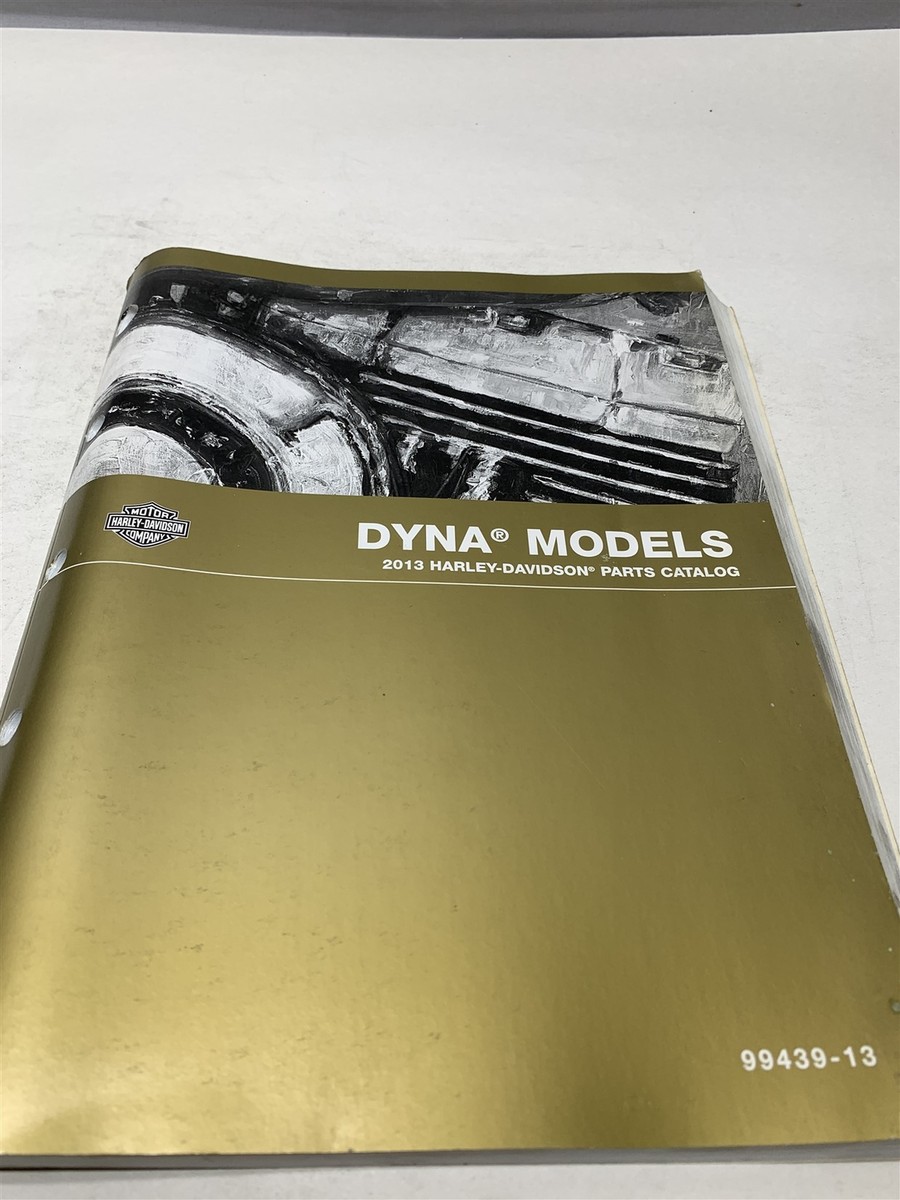 Harley-Davidson 2013 Dyna Models Parts Catalog 99439-13 | eBay