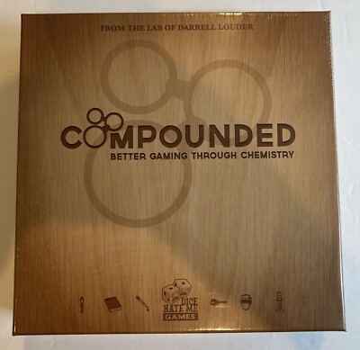 NEW Compounded: Better Gaming Through Chemistry Board Game by Darrell Louder