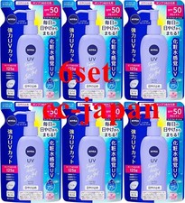 Kao NIVEA Super Water gel refill 125g sunscreen SPF50 PA  set of 6