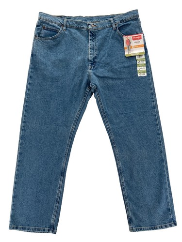 Vintage WRANGLER Mens 40 x 30 Denim Blue Jeans Wash 96501SL Vintage WRANGLER Mens 40 x 30 Denim Blue Jeans Wash 96501SL