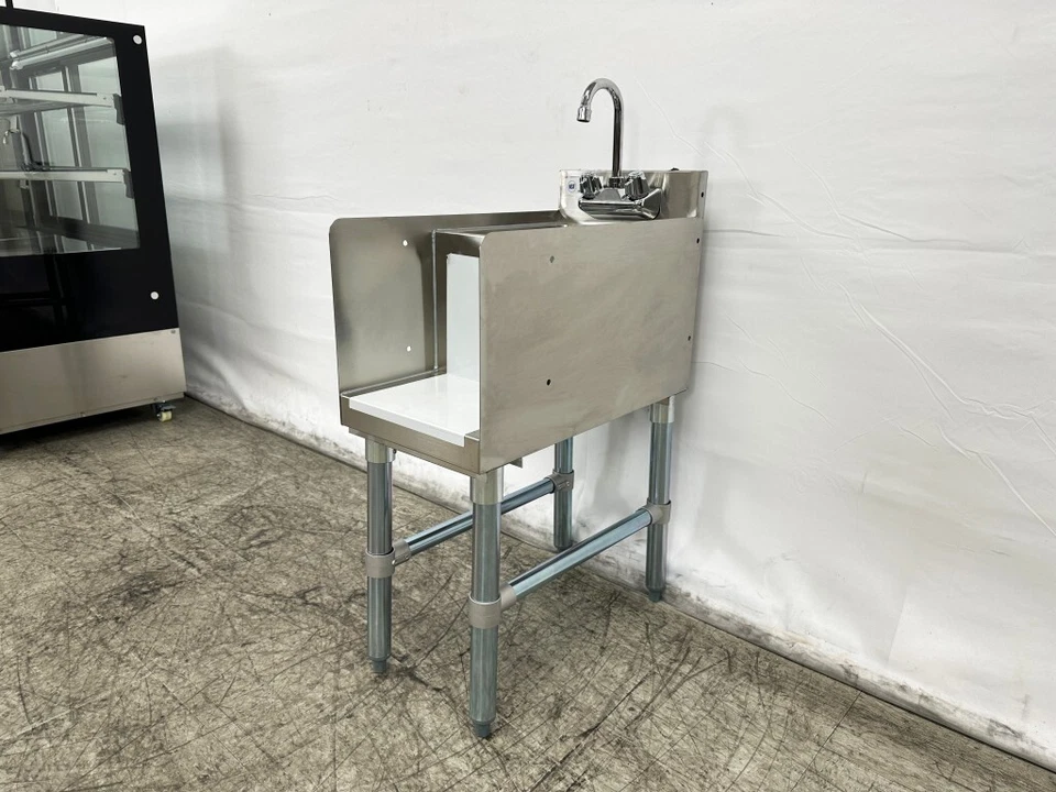 NOVO 12" x 22" Undercounter Bar Pia Liquidificador Estação Torneira Aço Inoxidável NSF - Imagem 4 de 4