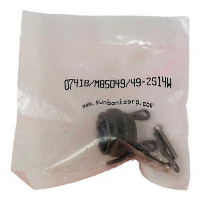 SUNBANK M85049/49-2S14W Strain Relief Clamp 180° NOS NEW OLD STOCK