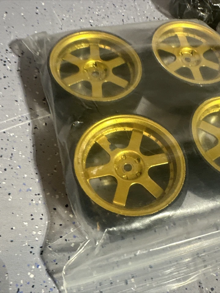 HPI Tamiya Rims Ken Block Style Traxxas Losi Tamiya Spare Parts Lot - Image 2 of 4