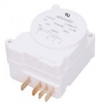 WR9X502 DEFROST TIMER FOR GE REFRIGERATOR 8 HOUR 30 MIN CYCLE 4 TERMINALS 115 VO - Picture 2 of 2