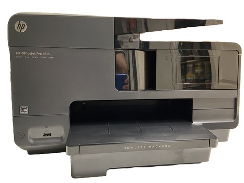HP Officejet Pro 8615 Printer. 'New HP Ink & New Printhead' Recently Replaced.