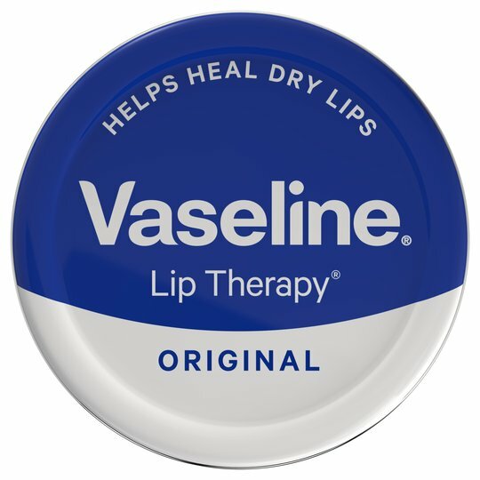Vaseline Lip Therapy Original Petroleum Jelly Balm for Cracked Dry Lips 20g Tin