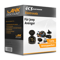 für Jeep Avenger 12.2022-Jetzt ECS Elektrosatz 7Polig Fahrzeugspezifisch Neuware