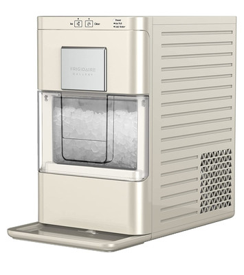 Nugget Ice Maker, Countertop Ice Machine with Transparent Window, Sonic Ice Make