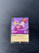 Disney Lorcana Rise Of The Floodborn Pinocchio Talkative Puppet 58/204