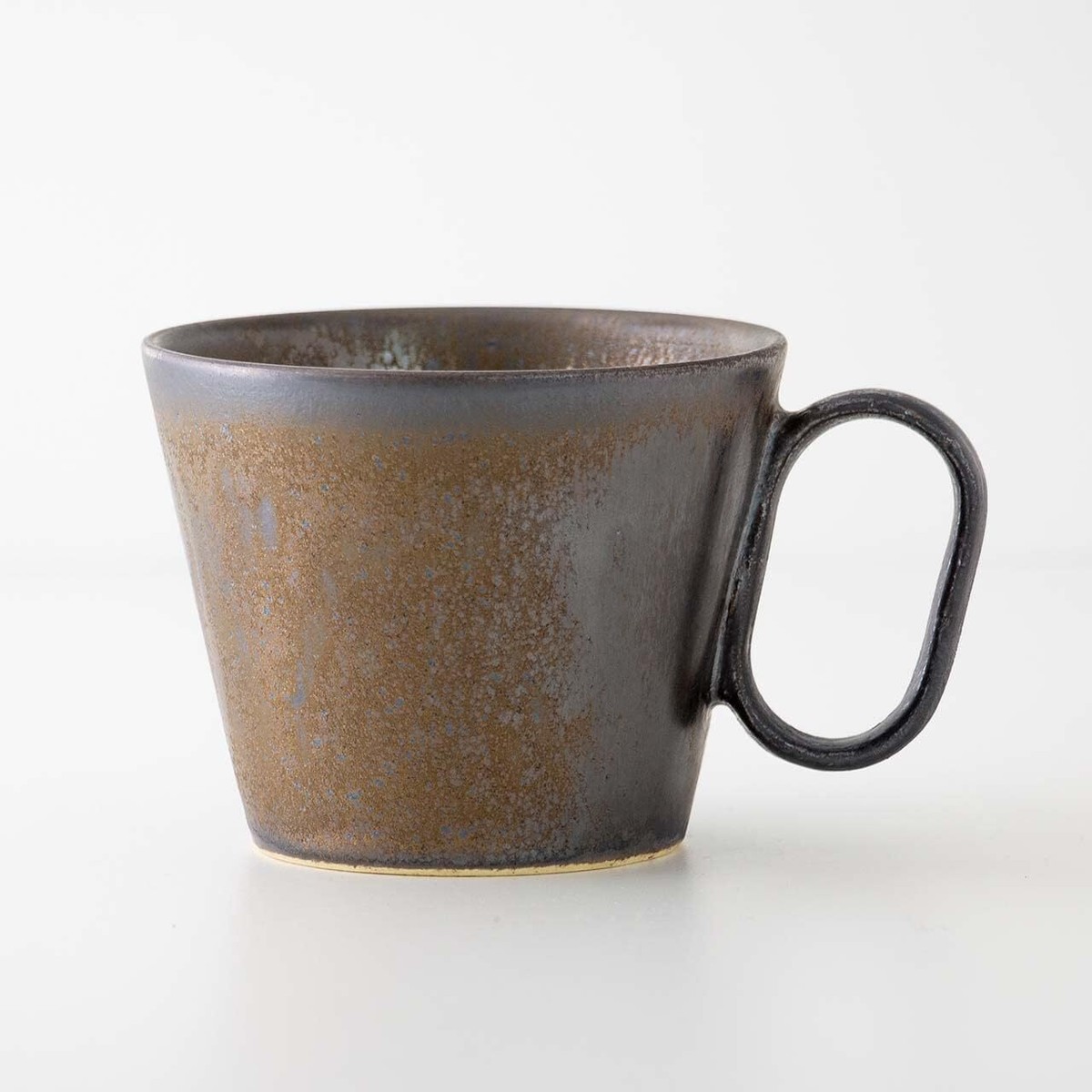 WIRED BEANS Mug to last a lifetime Shigaraki ware gold color
