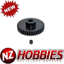 NZH Chrome Steel Pinion Gear MOD 1 41T 8MM Shaft w/ Screw Set for 1/5, 1/6 Scale