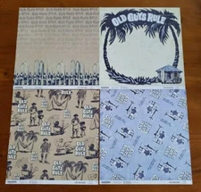 Creative Imaginations Scrapbooking Old Guys Rule 4 Sheets Single Sided New