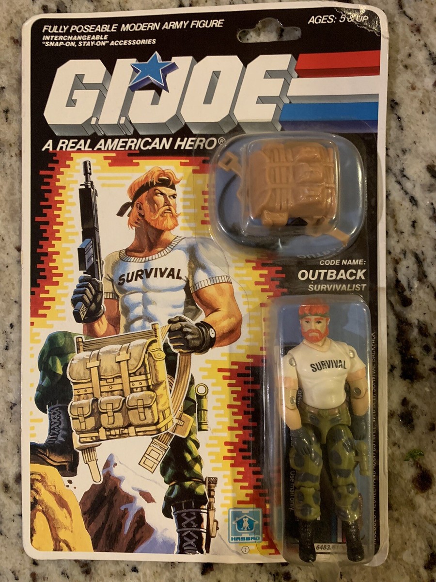 1987 Hasbro GI Joe: Outback v1 Action Figure | eBay