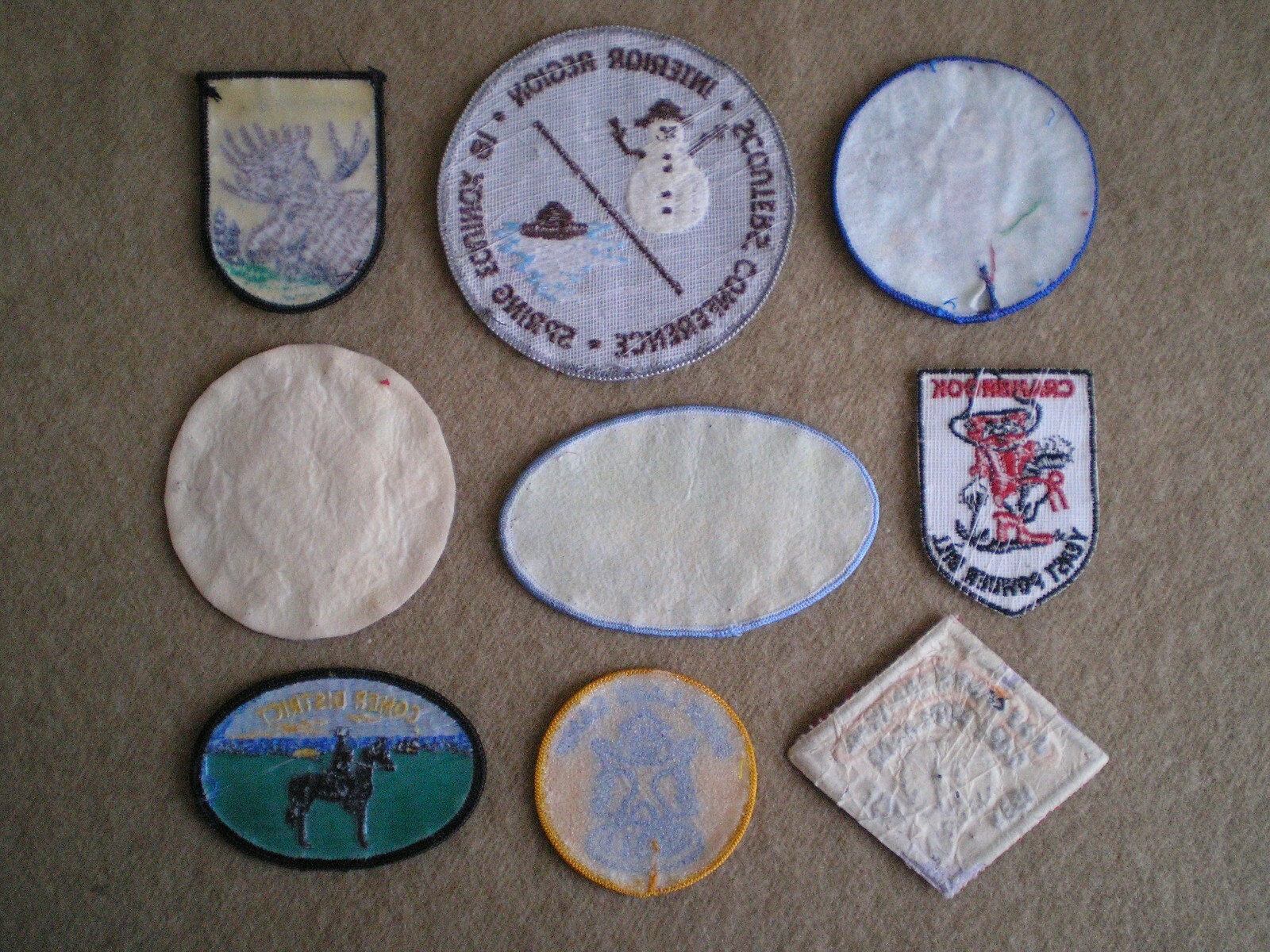 Group of Canadian Boy Scout Patches (a) eBay