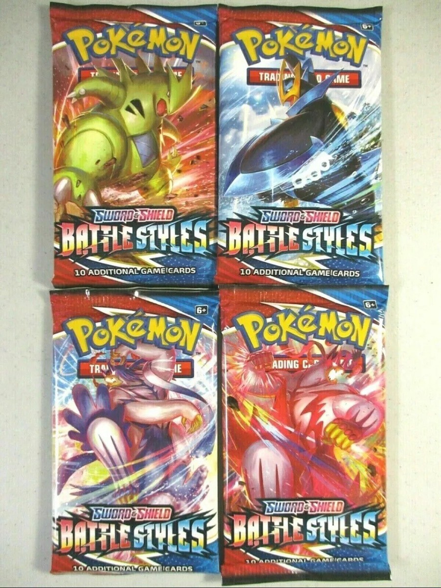 1X Battle Styles Booster Pack Pokemon Sword Shield SWSH New Sealed English  820650808180| eBay