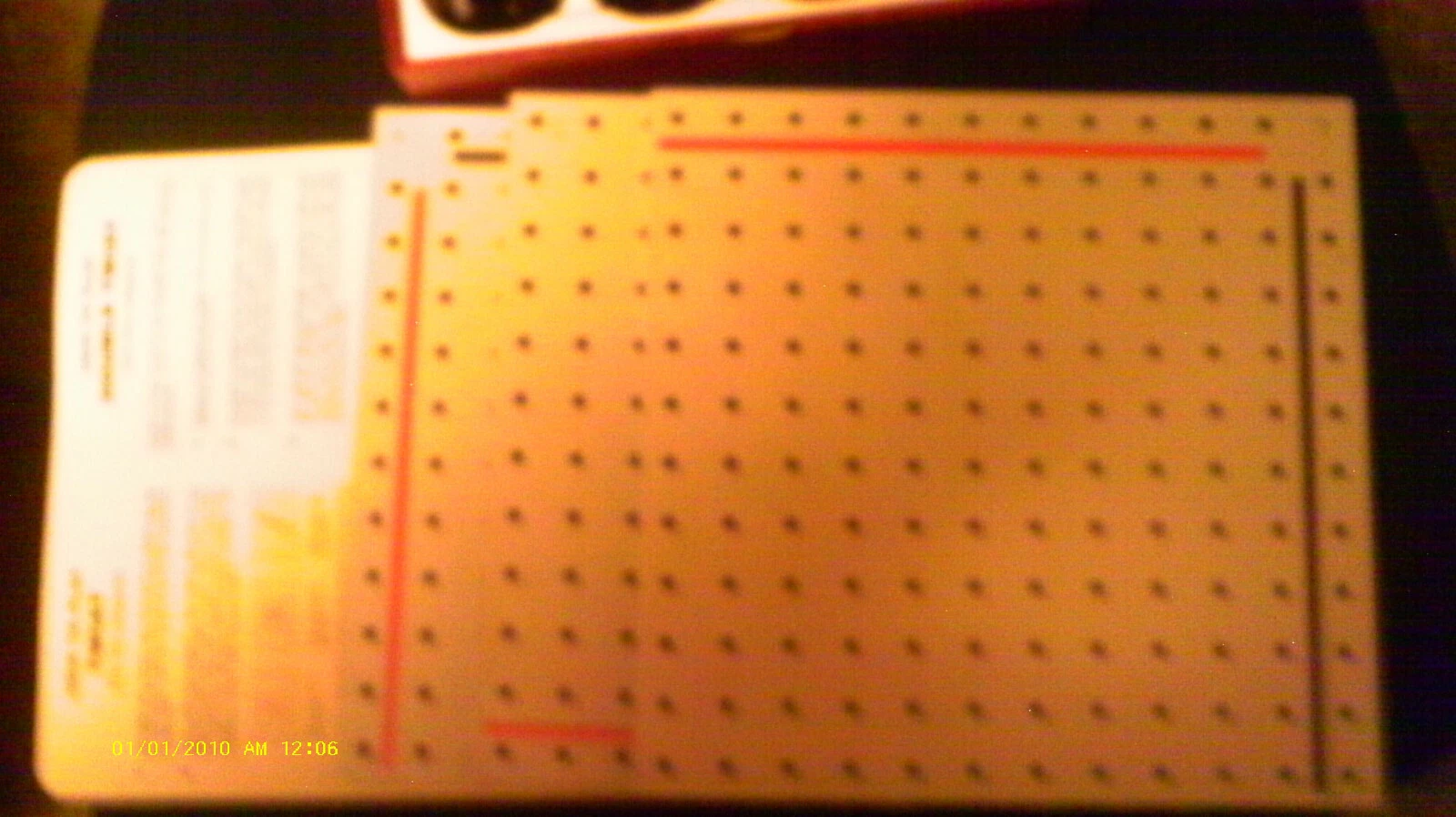 TWIXT GAME PIECES -- VINTAGE -- with replacement board