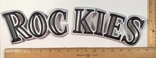 Vintage Colorado Rockies 2 Piece Jersey Iron On Patch Set Logo MLB Baseball