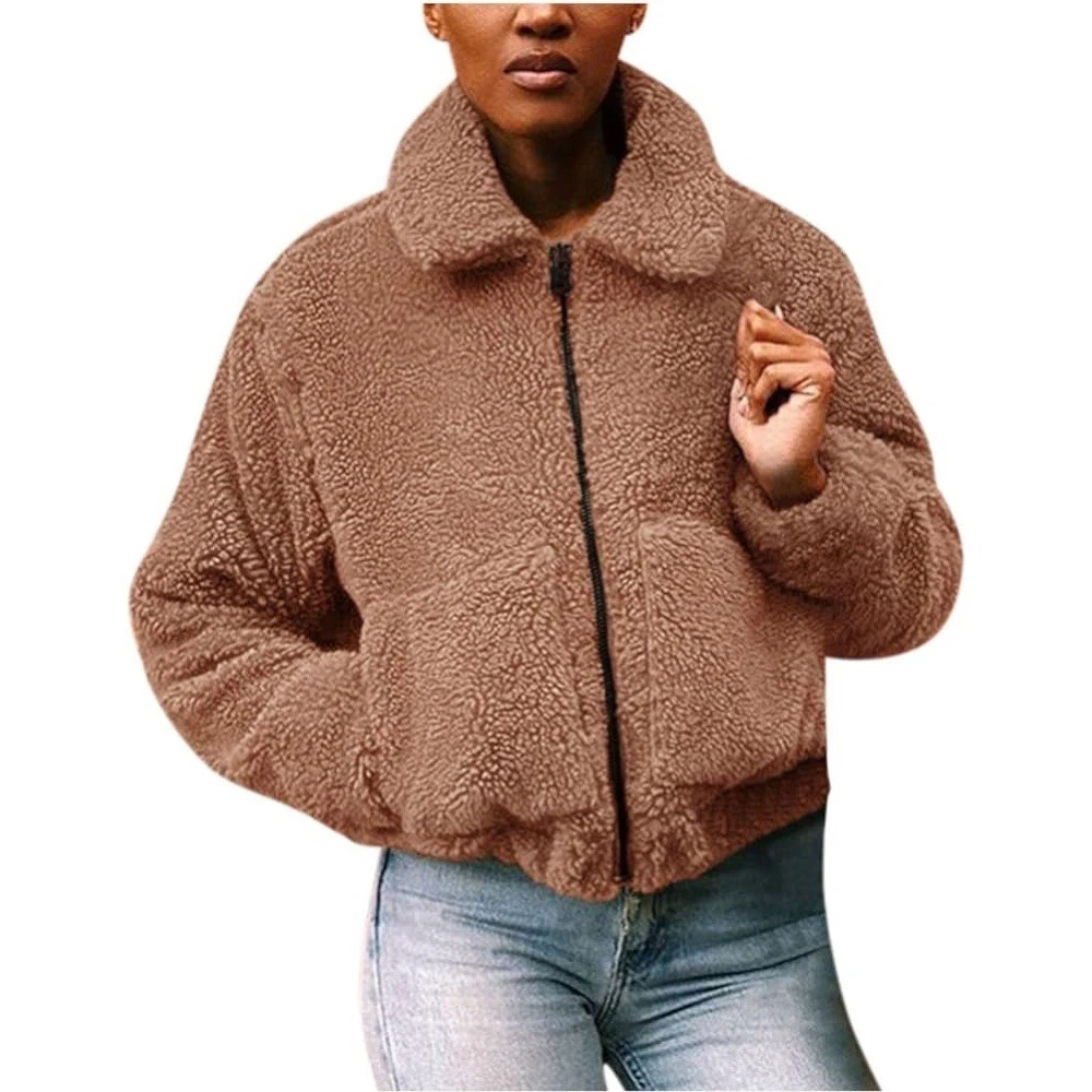 Burnt orange hotsell sherpa jacket