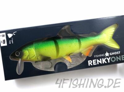 RENKY ONE - Hybrid Fishing Lure in 10'' (25 cm) von Fishing Ghost in GREEN ...