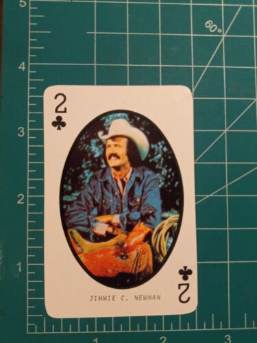 1978 COUNTRY MUSIC STAR CARD JIMMIE C NEWMAN - Picture 1 of 2