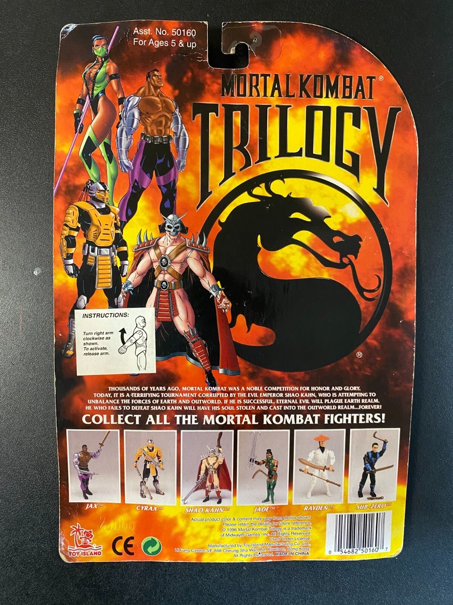 Scorpion Mortal Kombat Trilogy 1996 Toy Island Action Figure