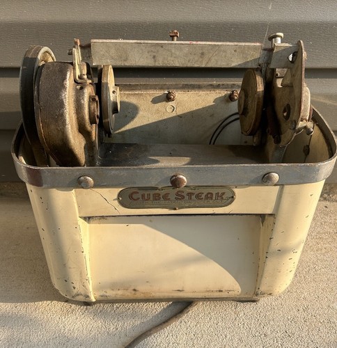 Vintage Commercial Cube Steak Machine Co. Meat Tenderizer