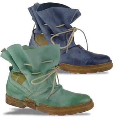 TELYOH Bootie Sommerstiefel Premiumqualität chromfreies Leder Y00277 Gr.32-41