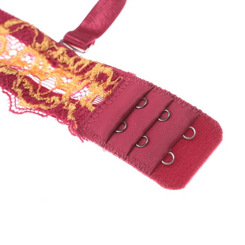 Sexy Embroidery Extreme Padded Push Up Underwear Set Thong Bra Bralette Lingerie - Picture 12 of 29