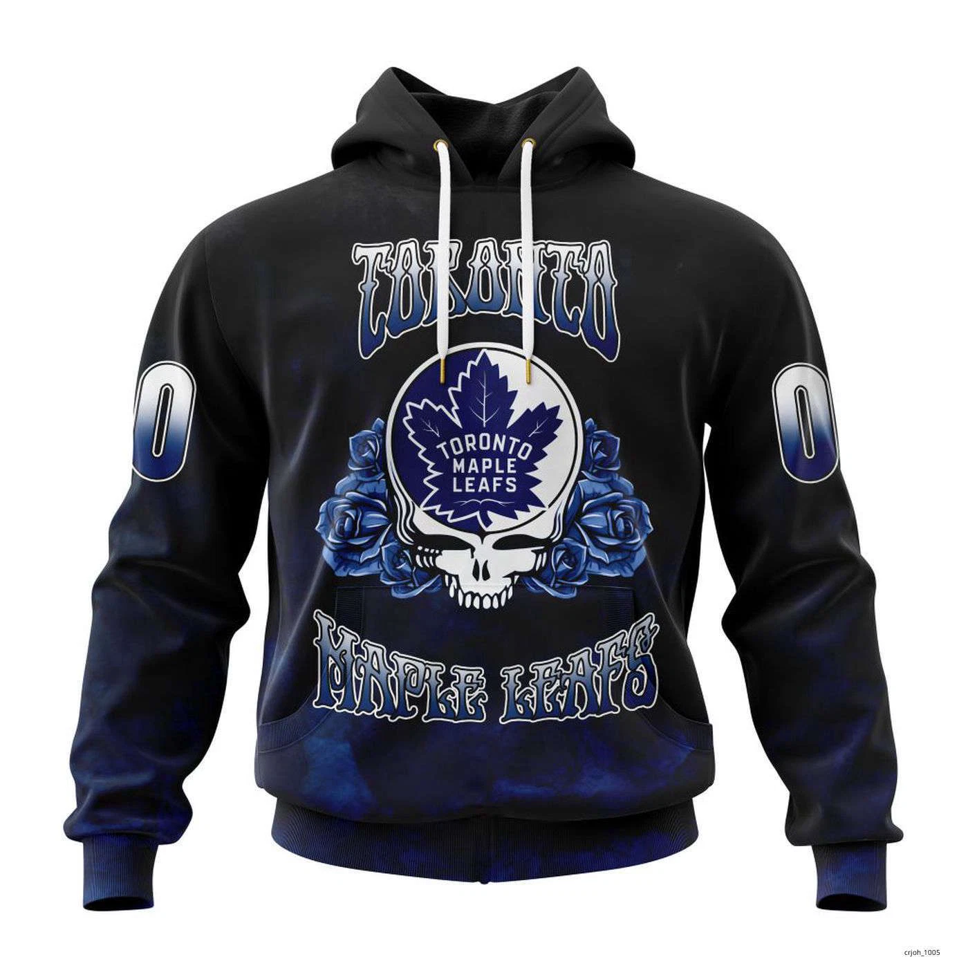 Personalized Toronto Maple Leafs Grateful Dead Hoodie