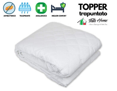 TOPPER Matratze Doppelbett, Einzelplatz und eine halbe Matratzenauflage gesteppt