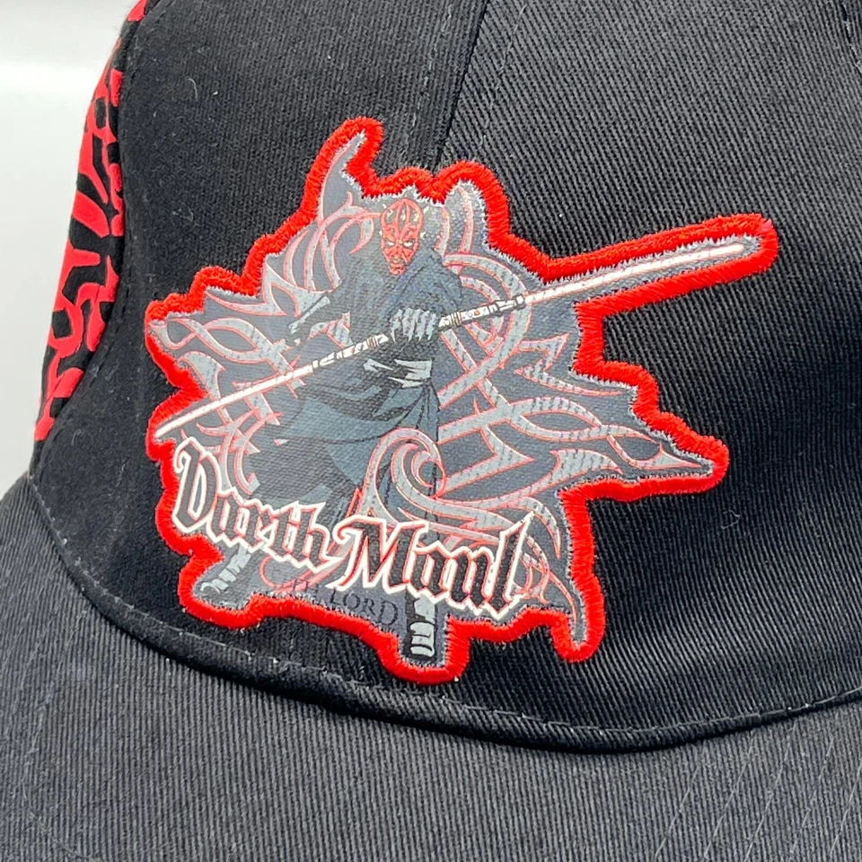 Star Wars Star Wars Niños Negro y Rojo Darth Maul Gorra de Béisbol Sombrero de Pelota Foto 2 de 4