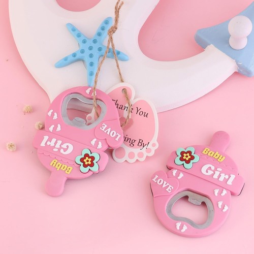 24 pcs Pink Bottle Opener Baby Shower Favor for Guest, Girl Baby Shower Party... - Picture 6 of 7
