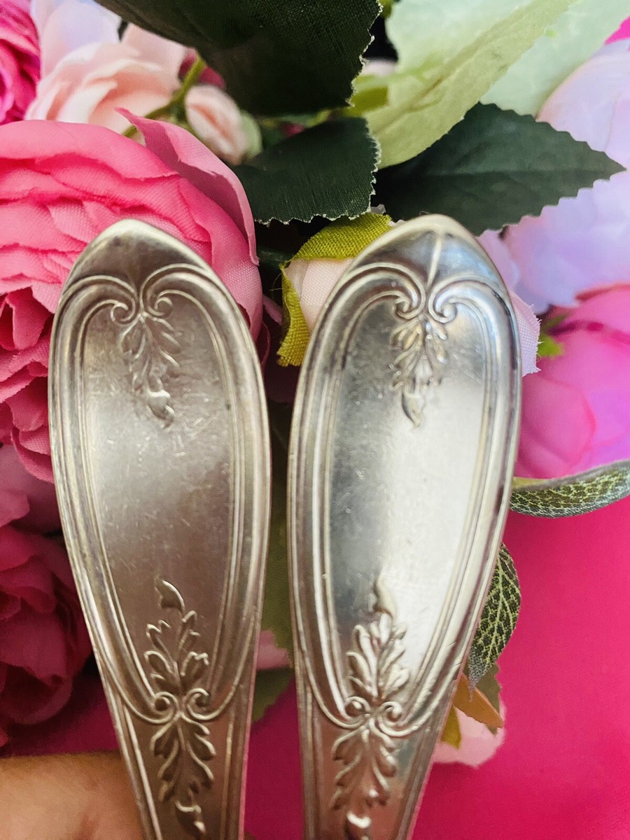 Rogers Bros Antique c1848 OLIVE PATTERN Silverplate Dinner