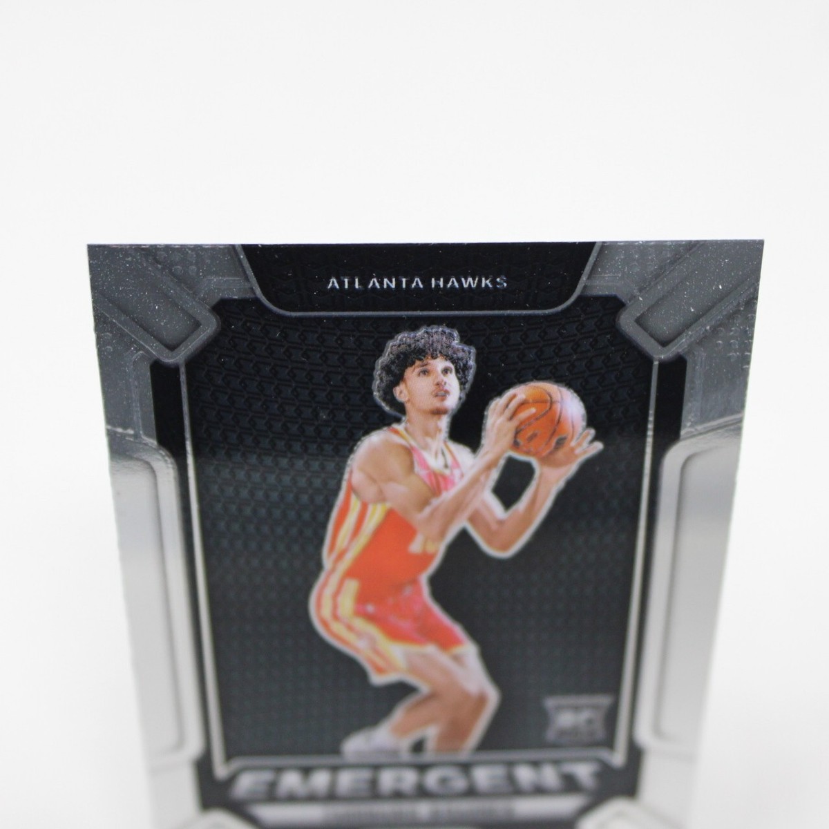 Zaccharie Risacher RC Emergent Card 2024-25 Panini Prizm