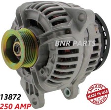 250 AMP 13872 Alternator Jeep Grand Cherokee 4.0L High Output HD Performance 