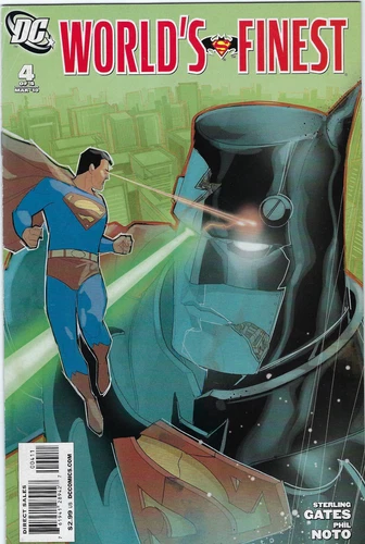 DC Comics- World's Finest #4, March 2010 (Superman-Batman)