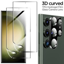 For Samsung Galaxy S23 Ultra S23 S23 Full Screen Protector Fingerprint Unlock