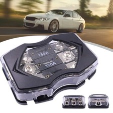 2-Way 3-Way Power Ground Distribution Block ANL Fuse Holder 0 Gauge in 4 Ga Out