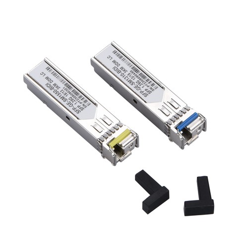 1 Pair 3KM Single-Mode Fiber SMF LC Simplex Connector SFP Transceiver Module - Photo 10/13