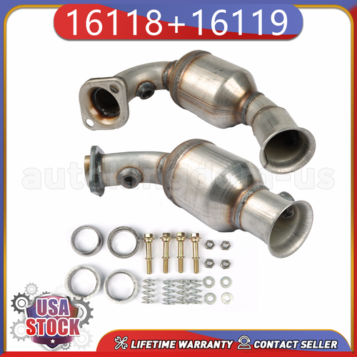For 2002 2003 Jeep Liberty 3.7L V6 D/Side & P/Side Catalytic Converters