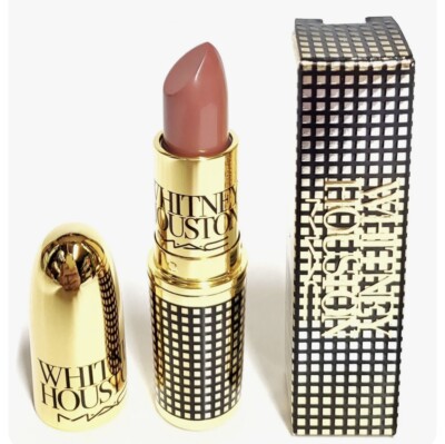 MAC X  WHITNEY HOUSTON Lipstick   NIPPY'S MOODY NUDE   Pink Nude   RETIRED