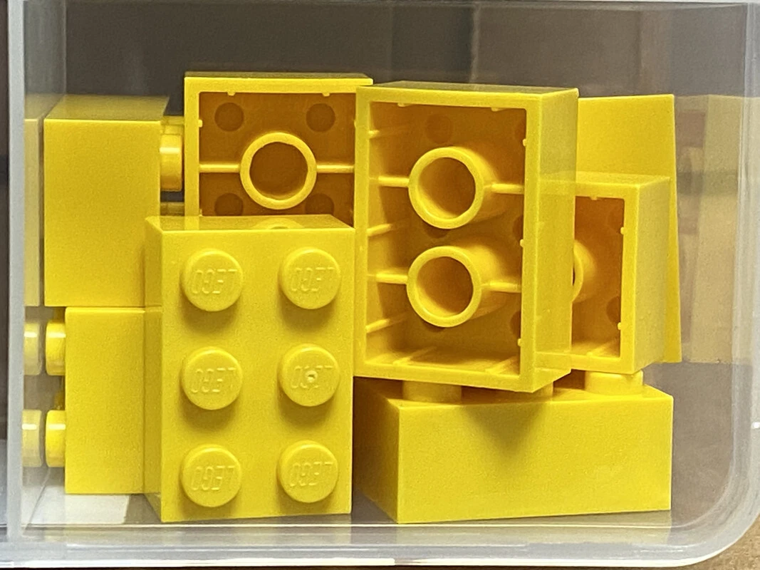 LEGO Parts Yellow Brick 2 x 3 No 3002 QTY 10 eBay