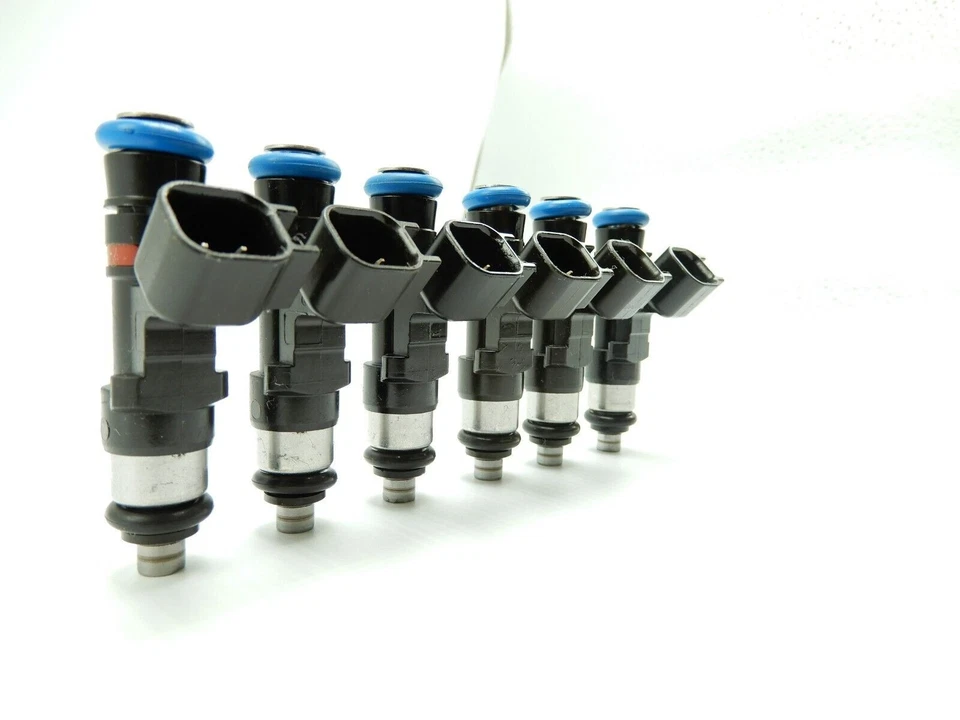 Genuine Flow Matched Bosch 6Pcs Fuel Injectors for 2007, 2008 GMC Acadia 3.6L V6 Foto 3 de 4